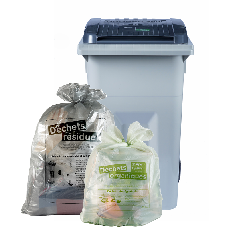 OliveBird Déchets et recyclage 100L - 4x25L avec 5 couleurs d'autocollants Poubelle  tri Selectif pour déchets organiques, papier, système de séparation des  déchets de verre : : Cuisine et Maison