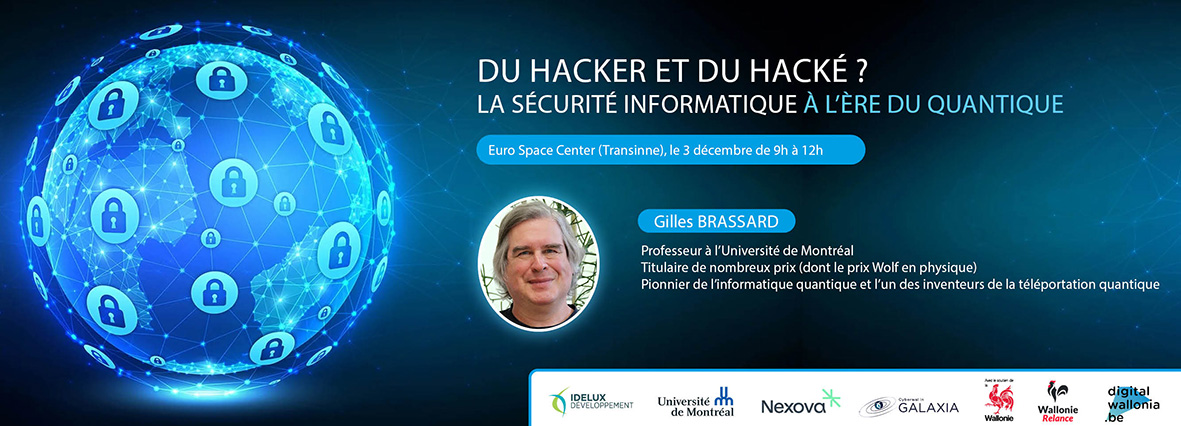 Conférence de Gilles BRASSARD : La sécurité informatique à l'ère quantique - 20241203