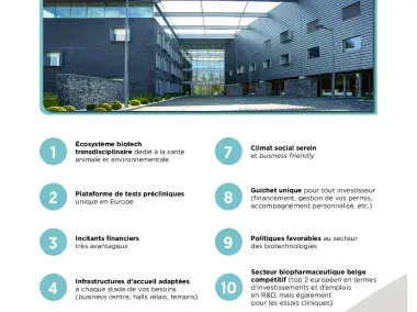 10 bonnes raisons d'investir dans les sciences du vivant en province de Luxembourg