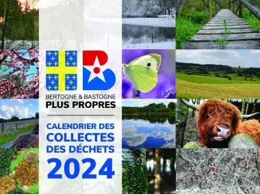 Calendrier des collectes 2024 - Bertogne