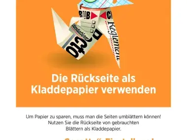 AFF Cocotte-Einstellung - Kladdepapier